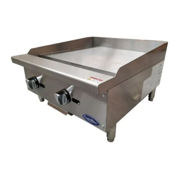 Plancha Acero Inox 60 cm Profesional | Cook Rite ATMG-24