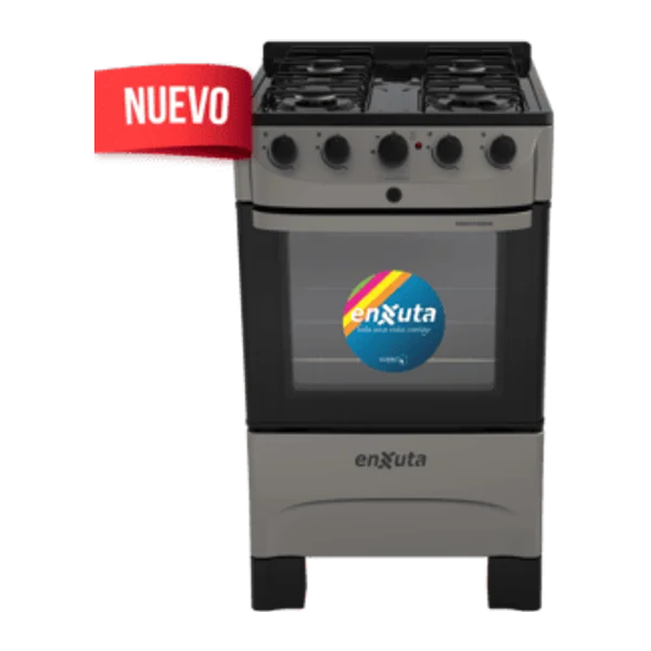 Cocina combinada 4 hornallas | Enxuta CENX27200HET
