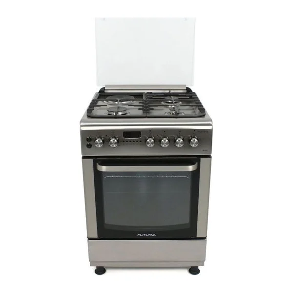 Cocina combinada 60x60 3 fuegos y horno 65 L | Futura FUT-60-CM31X BILBAO