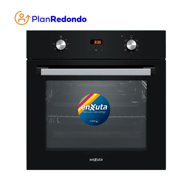Horno empotrable Enxuta HEENX5500DNG 70 L con convección