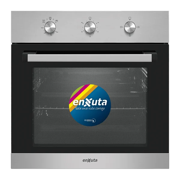 Horno a gas empotrar inox convección 60 cm | Enxuta HEENXG5500