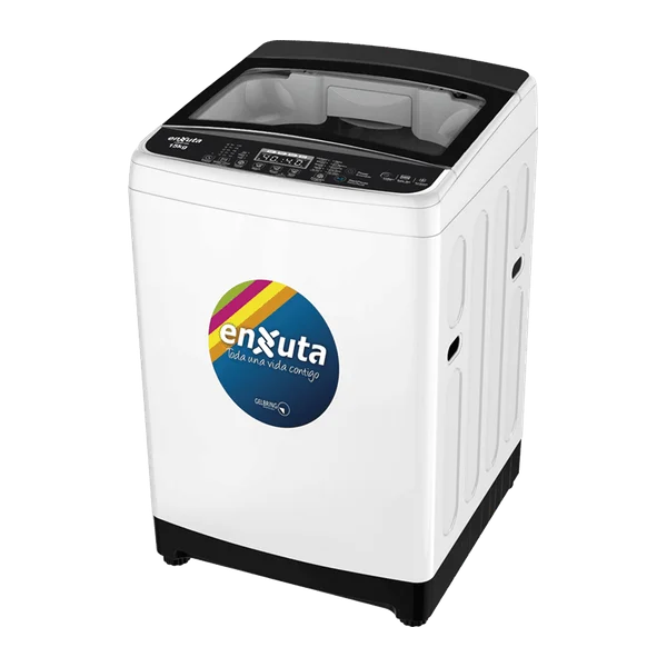 Lavarropa carga superior Enxuta LENX01550 15 kg tapa vidrio bomba