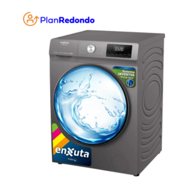 Lavasecarropas 10,5 kg inverter carga frontal | Enxuta LSENX1610560S