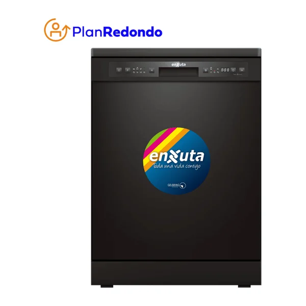 Lavavajillas 13 Cubiertos Negro | Enxuta LVENX913N