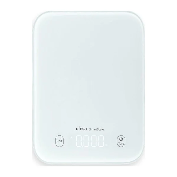 Balanza de cocina 5 kg extraplana | UFESA SMARTSCALE
