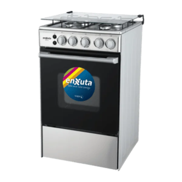 Cocina Supergas 4 Hornallas Inox con Termocupla 50x60 | Enxuta CENX9504I