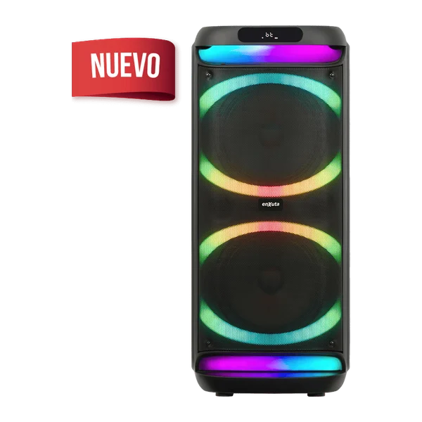 Party Box Portátil Enxuta 2 x 10 Pulgadas 1.000 Watts | Enxuta TSENX2910D100