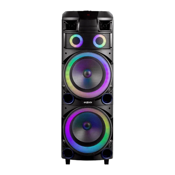 Torre de Sonido Enxuta 2 x 12 Pulgadas 1.000 Watts PMPO | Enxuta TSENX2912D100