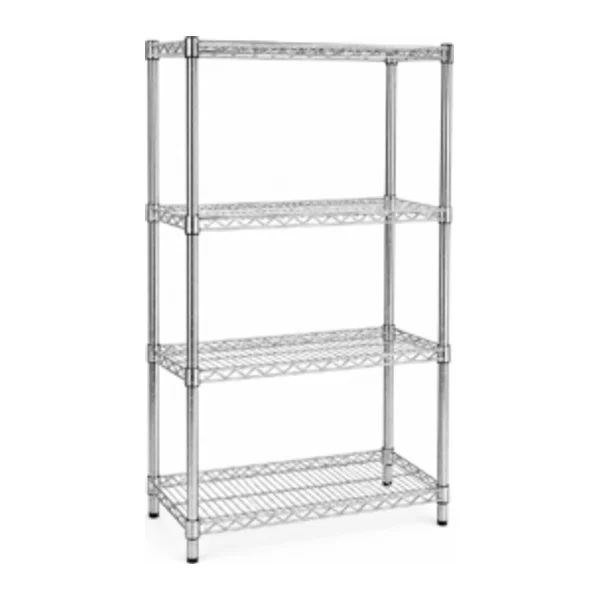 Estantería Cromada 90 cm 4 estantes | Kuma EC-90