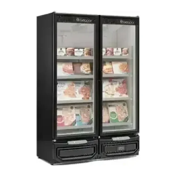 Freezer Vertical 960 Lts 2 puertas Vidrio | Gelopar GCVC-950