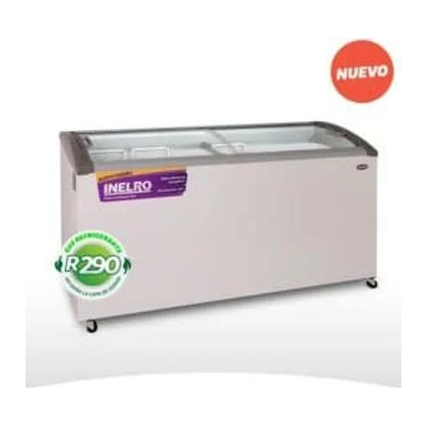 Freezer 528 Lts puertas de vidrio | Inelro FIH-550PI