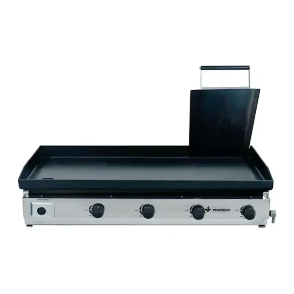 Plancha a gas con Prensa 100 cm Venancio C100P