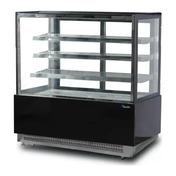 Vitrina Refrigerada Confitera 1,50 mts Kuma 3 estantes FC-600SAH Baudin