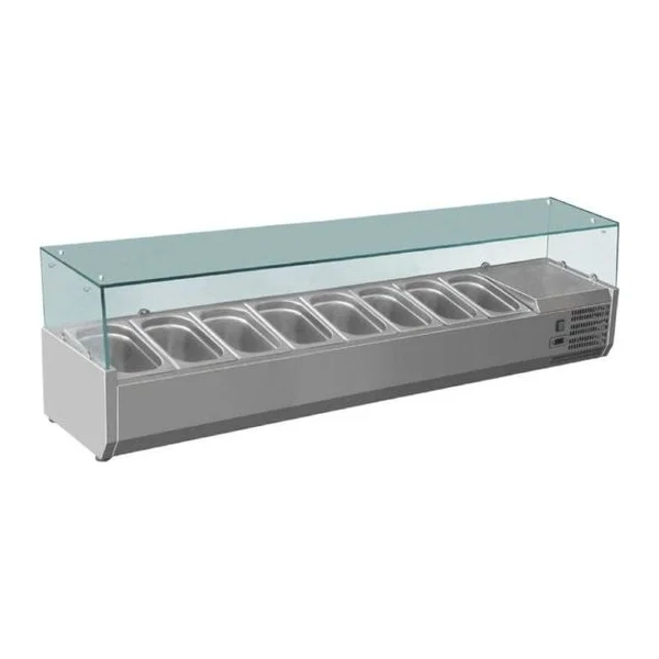 Vitrina 1,8 m Refrigerada Topinera | Kuma VRX1800