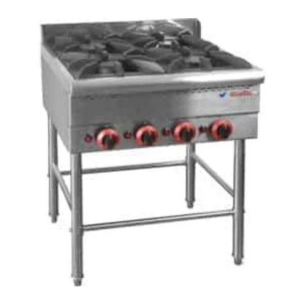 Anafe a gas 4 Hornallas | Flamemax HGR-64