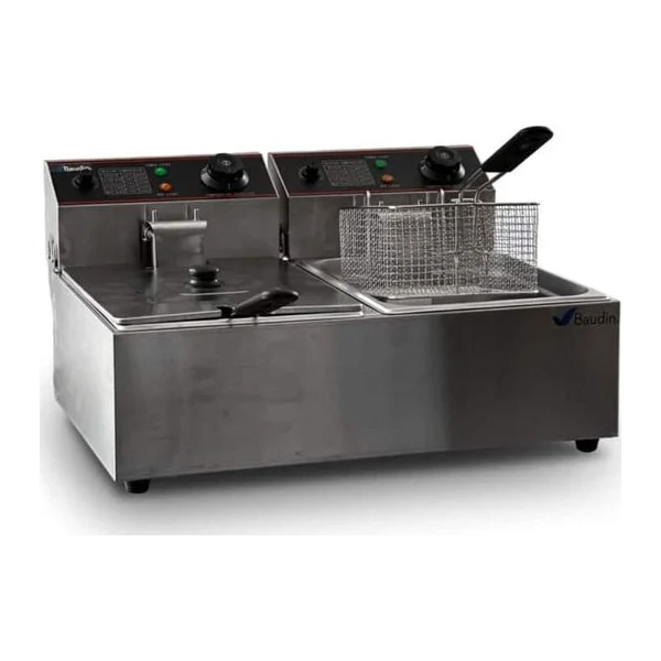 Freidor 6 lts Doble Eléctrico | Demet HEF-82A