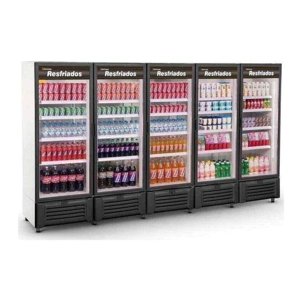 Visicooler 3400 lts 5 puertas Vanguard | Refrimate VCM5P