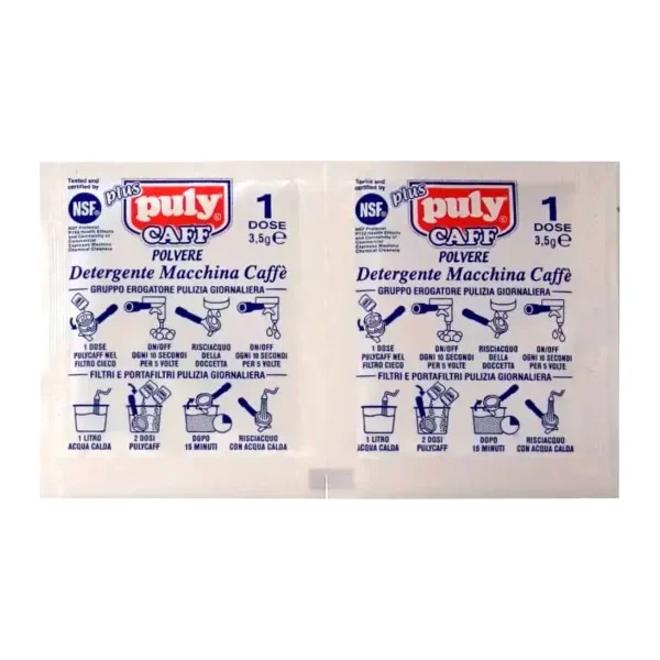 Detergente en Polvo Puly Caff Plus 1 Dose 3,5 g