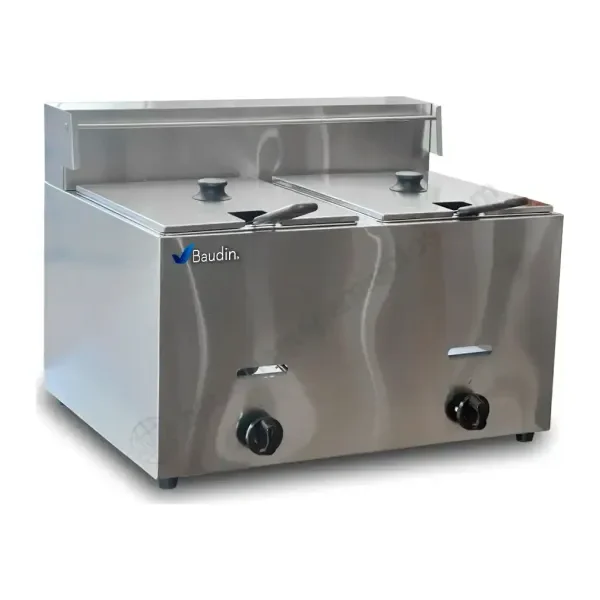 Freidor a gas 6 + 6 Litros | Lundar GF-72