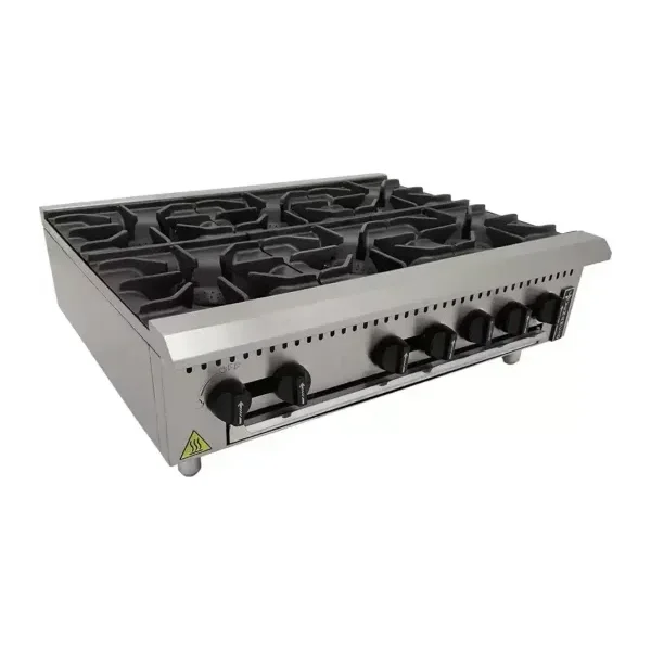 Anafe 6 Fuegos Profesional Venancio Prime PFI06G-ME