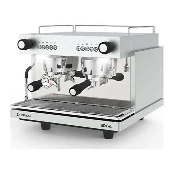 Maquina de Cafe Expresso 2 Grupos CREM EX2 Mini Control con Botonera Principal
