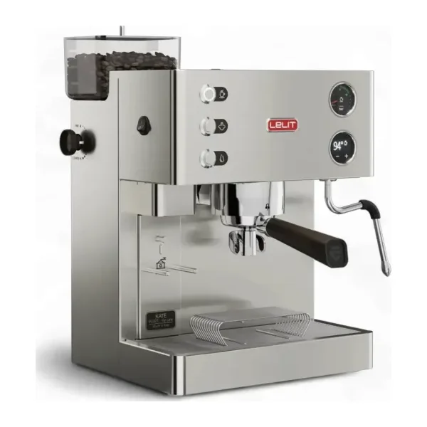 Cafetera Expresso con Molino Integrado Lelit Kate Italiana