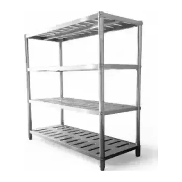 Estantería 4 Estantes 150 x 155 cm Acero Inox | Lundar ES-LB 1.50