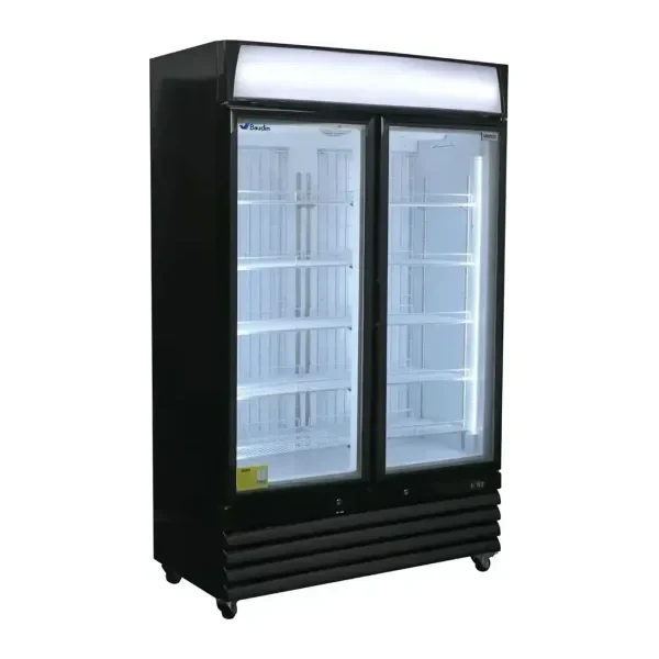 Freezer Vertical 2 Puertas 800 Lts Ventus VC-800F Principal Diagonal Baudin Equipamientos