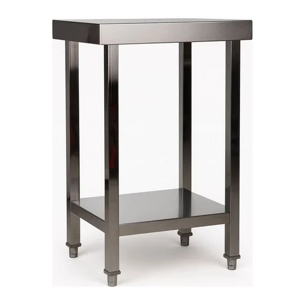 Mesa de Acero Inoxidable 60x50 cm Con Estante Baudin ME-659 Principal