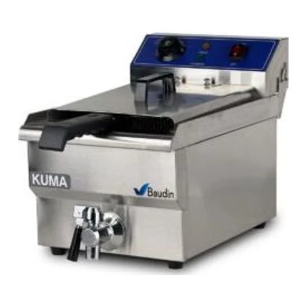 Freidor Electrico 10 Litros con Canilla | Kuma HEF-100