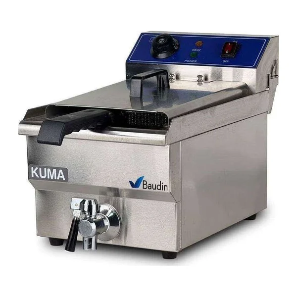 Freidora eléctrica profesional 10 Litros HEF-100