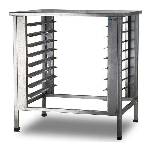 Mesa para horno con gavillar 8 bandejas 60x40 y o 58x68 Baudin MGAV-65