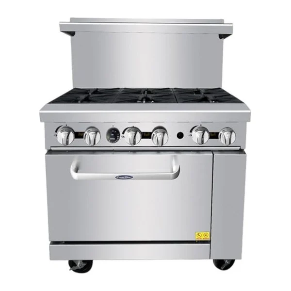 Cocina Industrial 6 Fuegos y Horno | Cook Rite