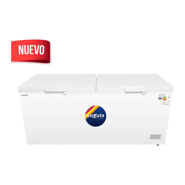 Freezer horizontal Enxuta FHENX22710 708 L doble puerta R290