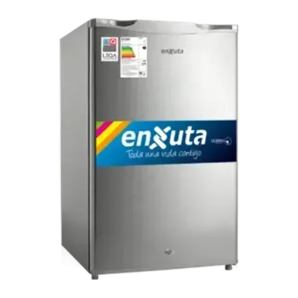 Frigobar frío húmedo 85 L con congelador independiente | Enxuta RENX110FHS-A
