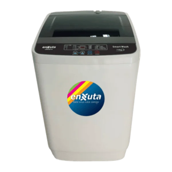 Lavarropa automático carga superior 7 kg con bomba | Enxuta LENX20770