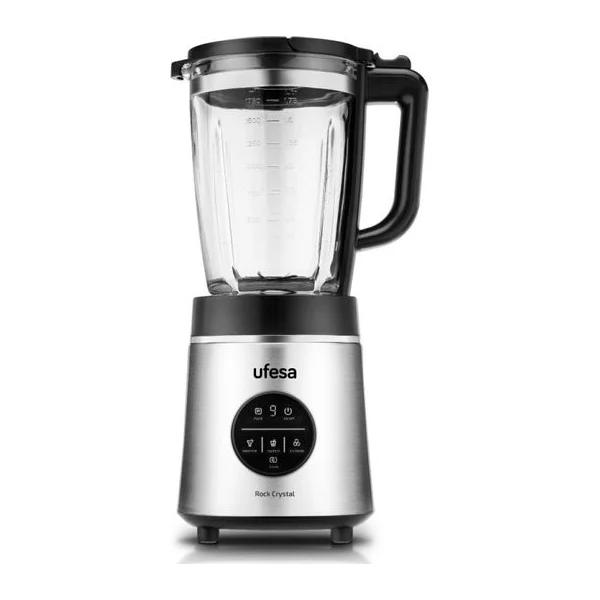 Licuadora de vaso 1,75 L jarra cristal 1800 W | ROCK CRYSTAL
