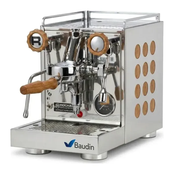 Cafetera espresso profesional Rocket Appartamento 2.0 CE Wood