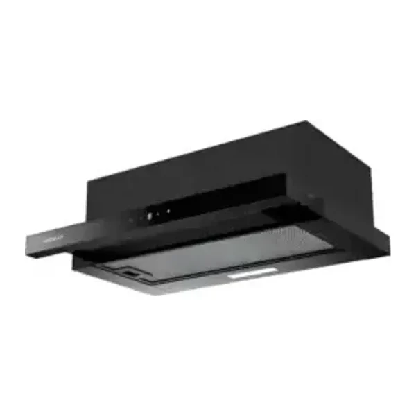 Campana extractora telescópica full black - glass 60 cm | XION XI-EC64