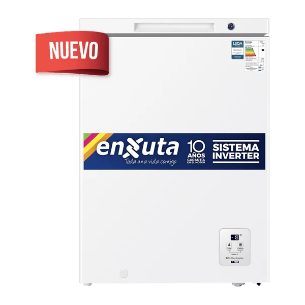 Freezer Horizontal 141 Litros - Inverter | Enxuta FHENXI16150