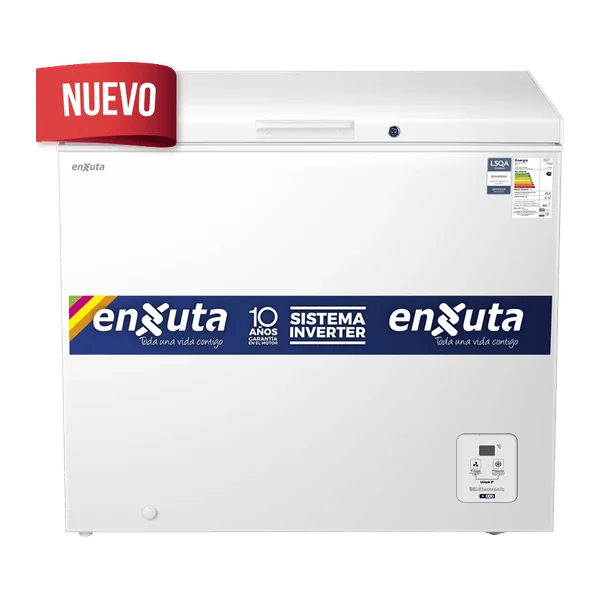 Freezer Horizontal 245 Litros Inverter | Enxuta FHENXI16250