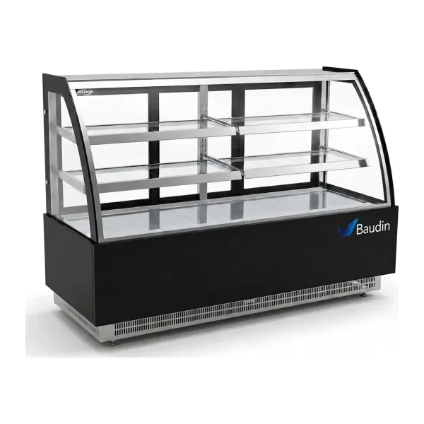 Vitrina refrigerada vidrio curvo 1,80m Kuma FC-700RA