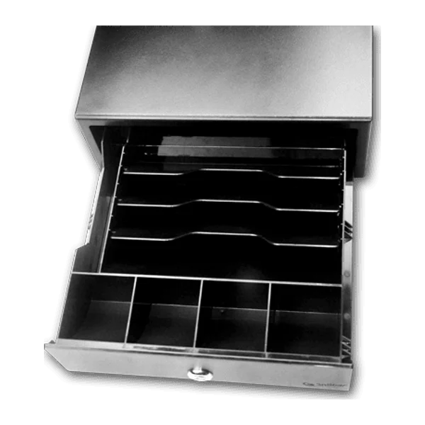 Cajón de dinero 3nStar CD200 compacto 24cm RJ11 acero plástico para POS
