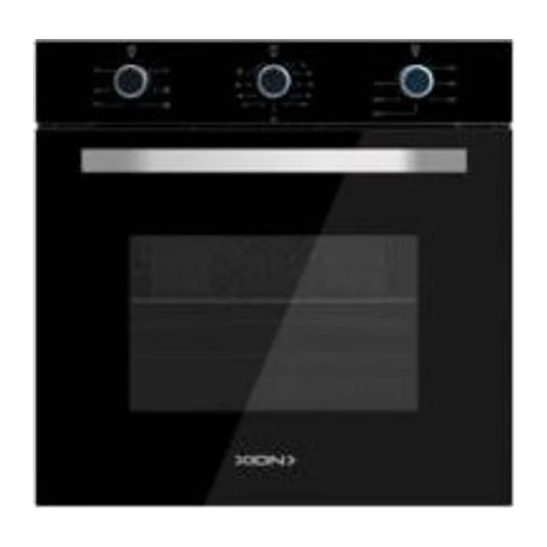 Horno de empotrar 60 cm mecánico frente vidrio negro | XION XI-HDE60B