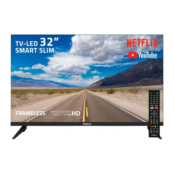 Televisor LED Smart 32" HD Smart Slim | XION XI-LED32SLIM