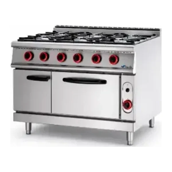 Cocina 6 Hornallas | Unique HGR-996