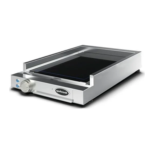 Plancha de vitrocerámica lisa 44 x 28 cm | Spidocook SP200