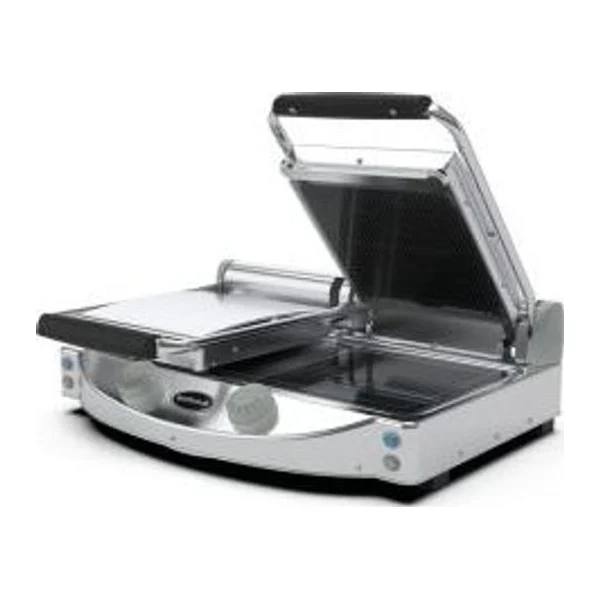 Sandwichera doble profesional vitrocerámica grillada | Spidocook SP020R
